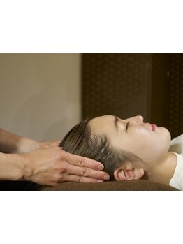 ヘッドスパで癒されたい