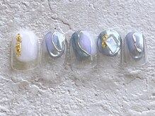 キャリー(CARRY)/¥11200/定額/ミラーフレンチ