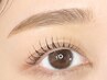【再来様】【眉毛+マツパ】眉毛スタイリング+まつげパーマ+毛量調整