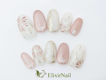 エリクサーネイル 新宿3丁目(Elixir Nail)/定額b カジュアル/クーポン使用