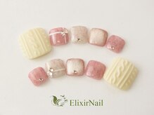 エリクサーネイル 長堀橋(Elixir Nail)/フット　やり放題/クーポン使用