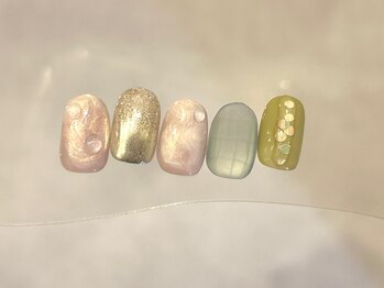 ラクネイル 浦和店(raku nail)/パステルカラー春ネイル