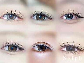 シルフ 阿倍野店(Sylph)の写真/【高級エクステ100本¥3850/120本¥4400☆】すっぴん力をアップ！ナチュラル上品なぱっちり目元を叶えます♪