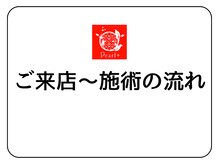 パールプラス 呉店/ご来店～施術の流れ