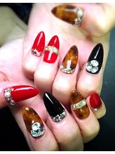 ネイルサロン アイル(nail salon i’ll)/ラインストーン乗せ放題ネイル★