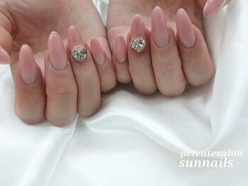 サンネイルズ(sun nails)/2本アート