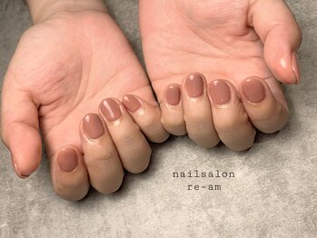 レアム(re-am)/ワンカラー/ジェルネイル/ケア