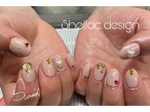 サンリッチ 恵比寿(Sunrich)/削らないシェラックでもアート可