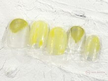 ネイルメゾン 池袋店(NAIL MAISON)/イエローニュアンス￥8050