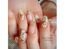 ネイルアンドスクール インセンス(incense)の雰囲気（手描きアート大人気です！貴女に似合うカラーをご提案します。）