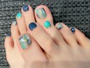 夏♪ フットネイル