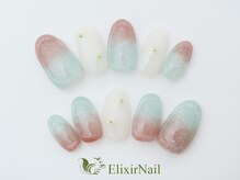 エリクサーネイル 新宿3丁目(Elixir Nail)/定額b カジュアル/クーポン使用