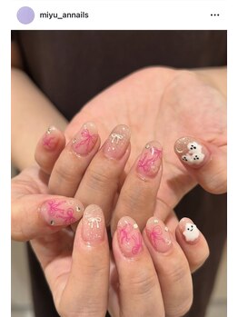 アンネイルズ(annails)/jr.nailist お持ち込みデザイン