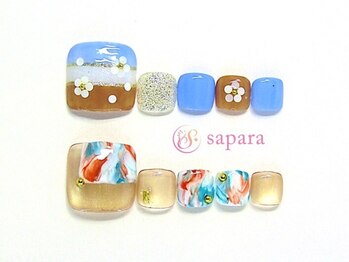 津田沼ネイルサロン サパラ(sapara)/フット定額☆¥6.499 150種☆