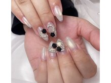 カプチーノ(cappuccino)/チェーンハートネイル