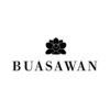 タイ古式マッサージ　BUASAWAN　【ブアサワン】ブラックのお店ロゴ