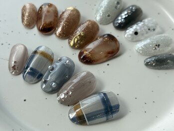 マハロネイル(Mahalo Nail)の写真/《人気の定額デザイン6.000から》最新のトレンドアートからシンプルオフィスデザインまで定額で◎
