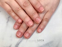 ネイルアトリエルカ(nail atelier LUCA)/M-225 深爪改善ワンカラーネイル