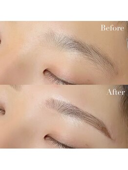 ダブリューアイラッシュ 長浜店(W eyelash)/眉ワックス×眉パーマ