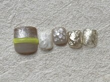 ネイルサロンキティ(nail salon Kitty)/FOOTネイル ￥9980 クリアリング