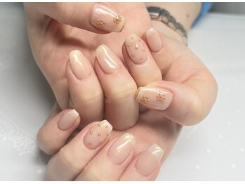 オンショントゥー(enchanteur)/お花ネイル