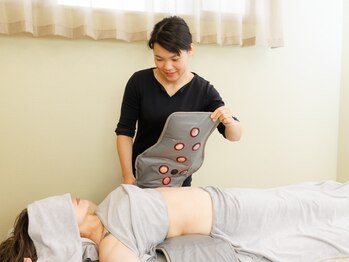 四葉ビューティーサロンの写真/【人気コルセット「L’IEVEILL」認定販売員】本格リンパマッサージを学んだプロが叶える至高のボディメイク