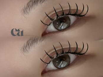 エア(ea)の写真/《駅近◇新富町駅から徒歩1分》束感まつげで印象 eye【ダブルフラット】で持続力up・.+゜