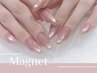 【大人女性に人気】うるちゅる透明感マグネットネイル/¥7700→¥6050