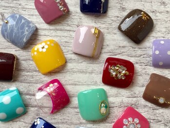 ネイルサロン アミュゼ/FOOTワンカラー定額コース