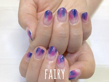 フェアリー(Fairy)/紫陽花イメージ塗りかけby澤口