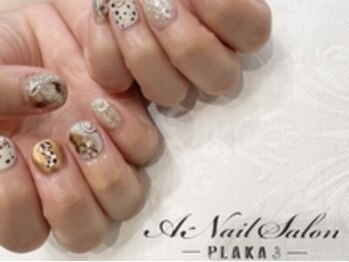 エーネイルサロン プラーカ本店(A-Nail Salon)/お洒落ニュアンス