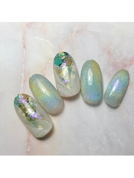 ネイルサロン ドリームズカムトゥルー(Dreams Come True)/春キャベツ