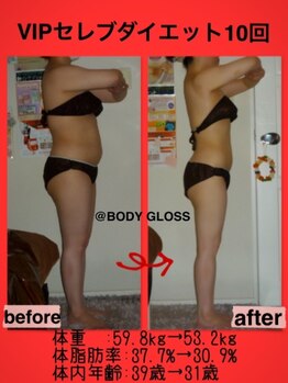 ボディグロス 梅田店(BODY GLOSS)/VIPセレブダイエットコース10回