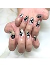 アシメマグネット×フラワー