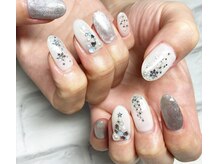 ミユビ(m-Ub)/ホワイト雪の結晶