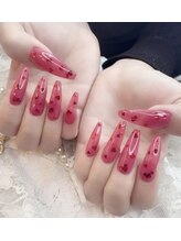 ローラネイル(Roller nail)/スカルプストーン乗せ放題¥12500