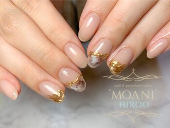 モアニ ヒロオ 恵比寿店(MOANI Hiroo)/大人ニュアンスネイル