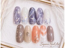 津田沼ネイルサロン サパラ(sapara)/プラチナ定額☆￥6,899　100種☆