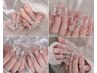 【Hand】130分持込ゴージャスデザイン9980時間内でアート、大きパーツ10本