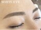 ホワイトアイ 銀座(WHITE EYE)の写真/【美眉アイブロウスタイリング】目元に合わせたデザインで印象UP♪お顔の印象を決める眉毛もプロの手で！