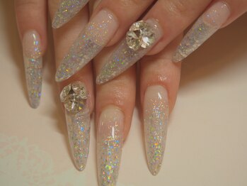 アールローズ(R-rose)/ロングスカルプネイル¥18252