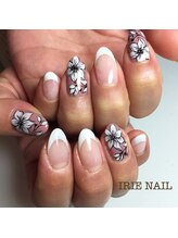 アイリーネイル(IRIE NAIL)/ジェル　手描き4本アート