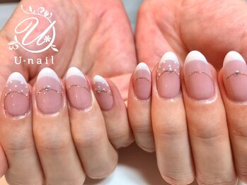 ダブルフレンチネイル Pg ユーネイル U Nail のフォトギャラリー ホットペッパービューティー ダブルフレンチネイル Pg ユーネイル U Nail のフォトギャラリー ホットペッパービューティー
