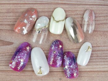 ネイルアンドアイラッシュ テラ 明石店(nail&eyelash Terra)/オフ+ケア付☆定額コース