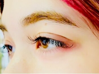ソルトネイルアイラッシュ(SALT/Nail×EyElash)の写真/話題沸騰の次世代マツエク！【LEDマツエク】ライトで硬化するので持続性に優れ、スピーディーな仕上がり◎