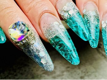 ネイルアークス(Nail arx)の写真/＜飯塚市でも叶うロングスカルプ＞対応店希少な【特殊デザインスカルプ】や【スーパーロング】までOK★