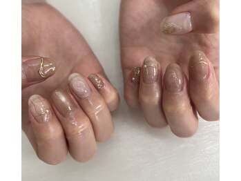 アンドットゼロナナサン(&.073)/ニュアンスネイル