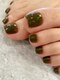 ネイル ドゥ 岡山駅前店(Nail Doux)の写真/素足をもっと好きになる！上品なのにとびきり可愛い♪うる艶ワンカラー【フットシェラック￥7,700】