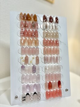 ミナモ(Minamo)の写真/季節ごとに変わる定額プランをご用意◎カラー変更OK!デザインに迷う方にもオススメ!ご気軽にご相談下さい♪