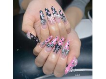 カワイイ チバ(Kawaii Chiba)の雰囲気（【人気No.1】長さ出し×チップデザイン／パーツ付き）